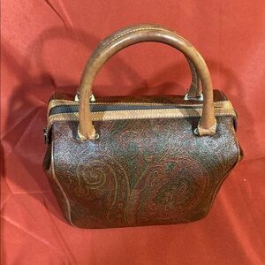 Elegant Etro Paisley Handbag